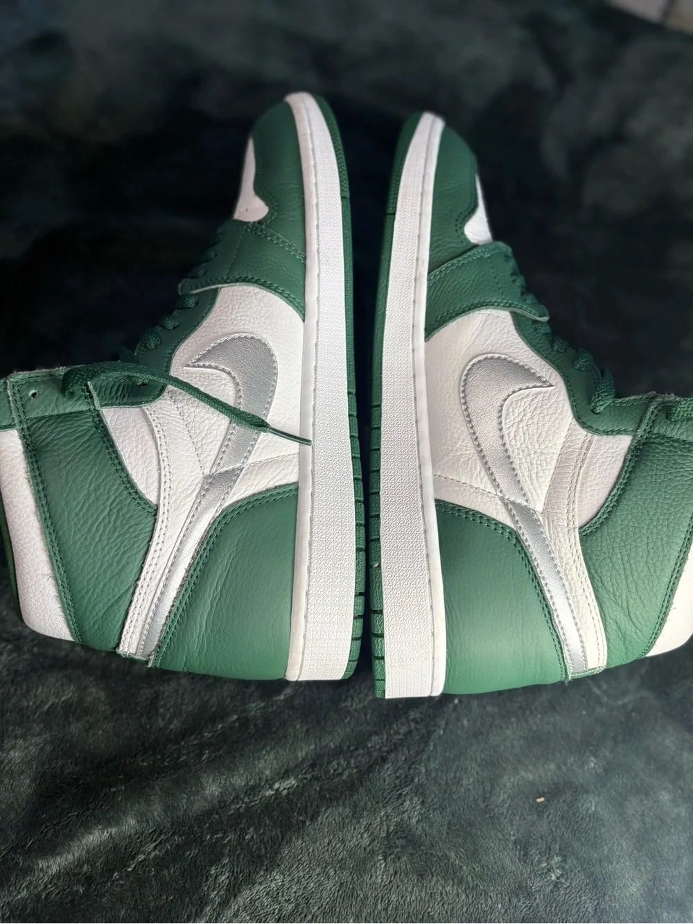 Nike Air Jordan 1 Retro High OG Gorge Green/White Leather DZ5485-303 2022